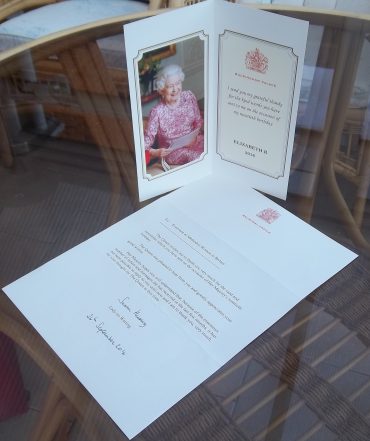 Letter from Queen
