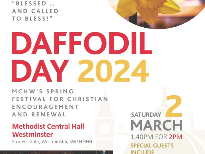 Daffodil Day 2nd March at Methodist Central Hall