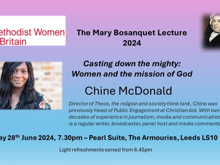 Mary Bosanquet Lecture 2024