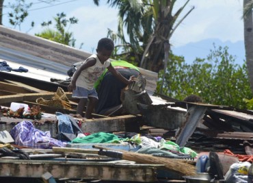Fiji: ropical Cyclone Winston.