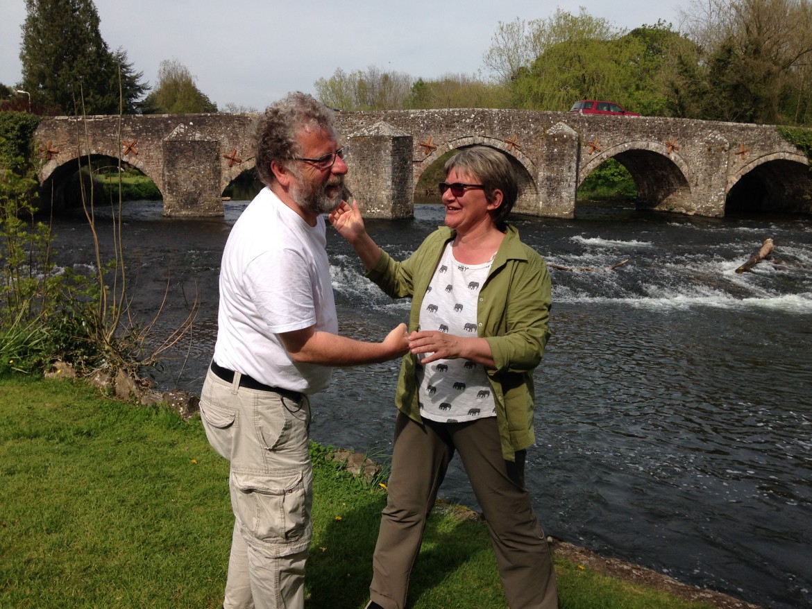 German visitors Bickleigh Bridge