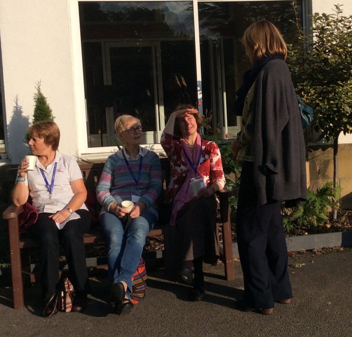 Tea break at Swanwick Forum