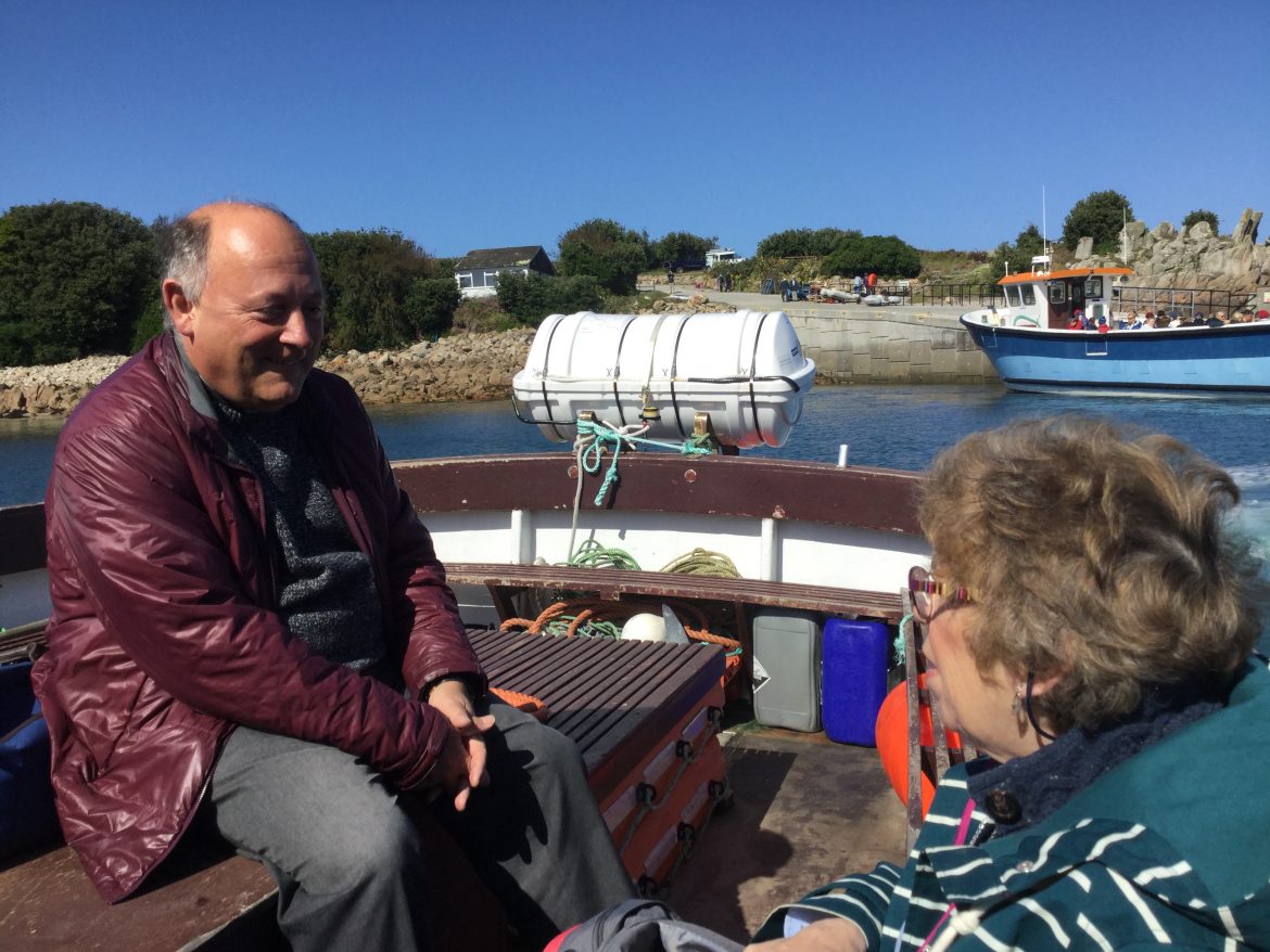 Boat from St Agnes, Isles of Scilly