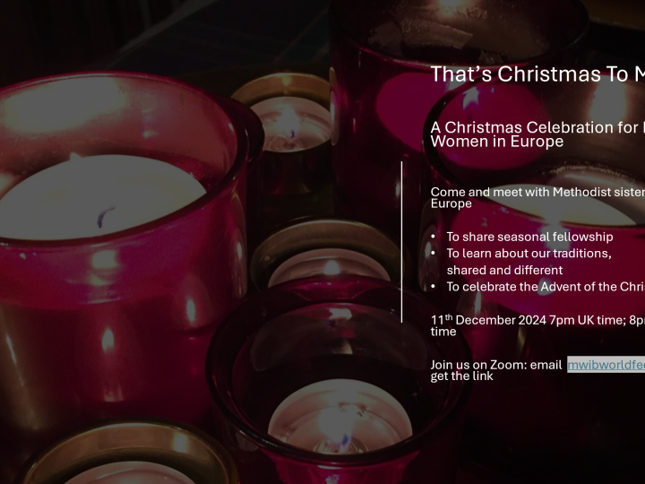 That’s Christmas for Me: a European Methodist Women celebration