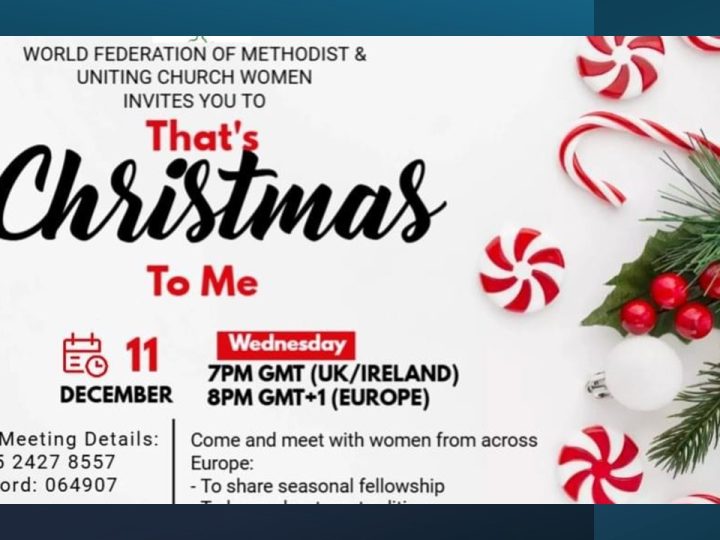 That’s Christmas for Me: a European Methodist Women celebration