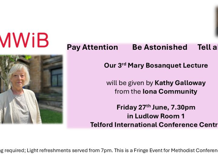 Mary Bosanquet Lecture 2025