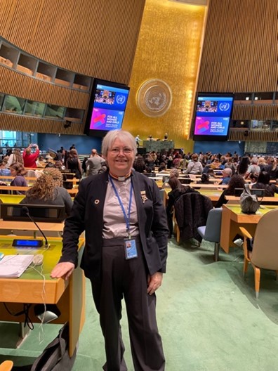 Leonora’s trip to the UN CSW(Beijing 30) in New York